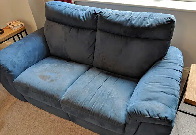 upholstery cleaning services in Aldershot - Before cleaning 4