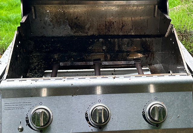 bbq cleaning services in Aldershot - Before cleaning 2